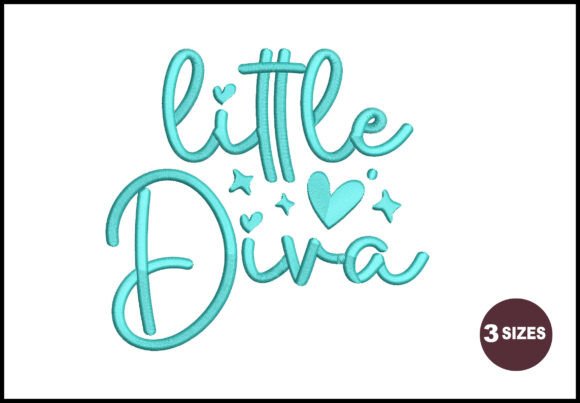 A Creative Sparkle: Reviewing the Little Diva Embroidery Design for Seasonal Crafting