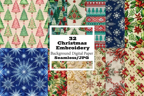 A Designer's Review of the Christmas Embroidery Digital Pattern