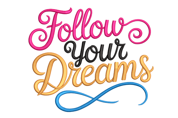 A Designer's Review of the Follow Your Dreams Embroidery File