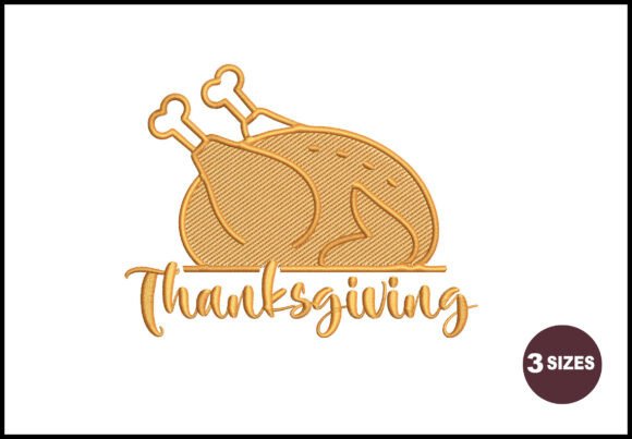 A Designer's Review: The Thanksgiving Embroidery File for Business Merch