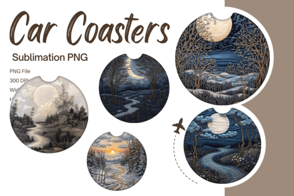 A Magical Forest Moon for Your Handmade Gift Collection