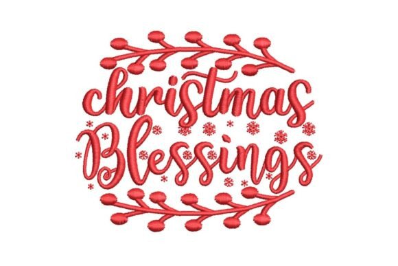 Christmas Blessings Embroidery: A Professional Review