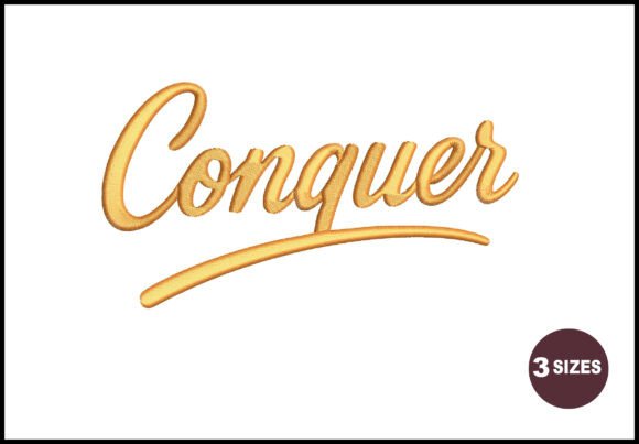 Conquer: A Bold Holiday Gift Embroidery Design Review
