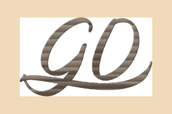 Evaluating Go Lettering Swashes for Etsy Embroidery Products