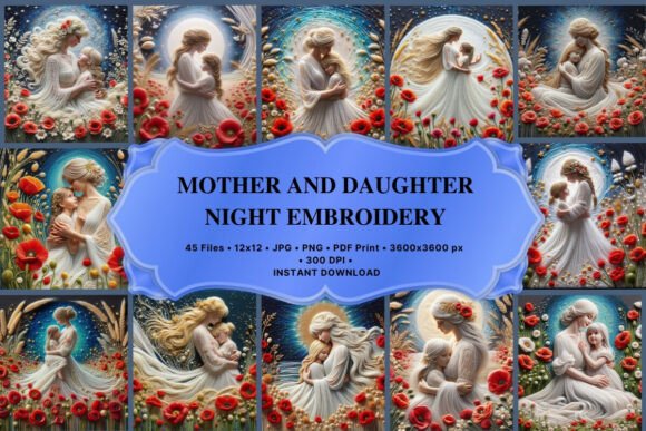 Evaluating Mother and Daughter Night Embroidery for Your Shop