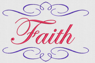 Faith Embroidery: An Edwardian Script for Meaningful Gifts