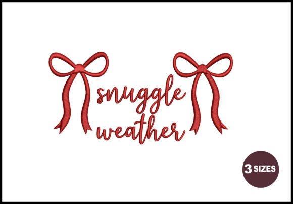 Reviewing the Snuggle Weather Embroidery Design for Handmade Gifts