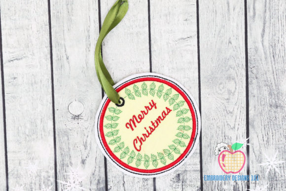 Round Merry Christmas Ornament: A Designer's Review for Business Use