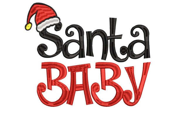 Santa Baby Embroidery Design: A Designer's Review for Holiday Products