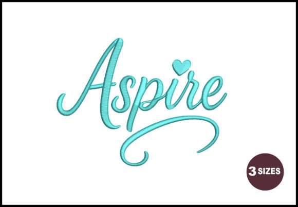 The Aspire Embroidery Design: A Seller's Evaluation
