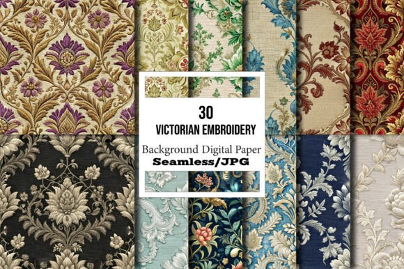 Victorian Embroidery Backgrounds: A Designer's Practical Review